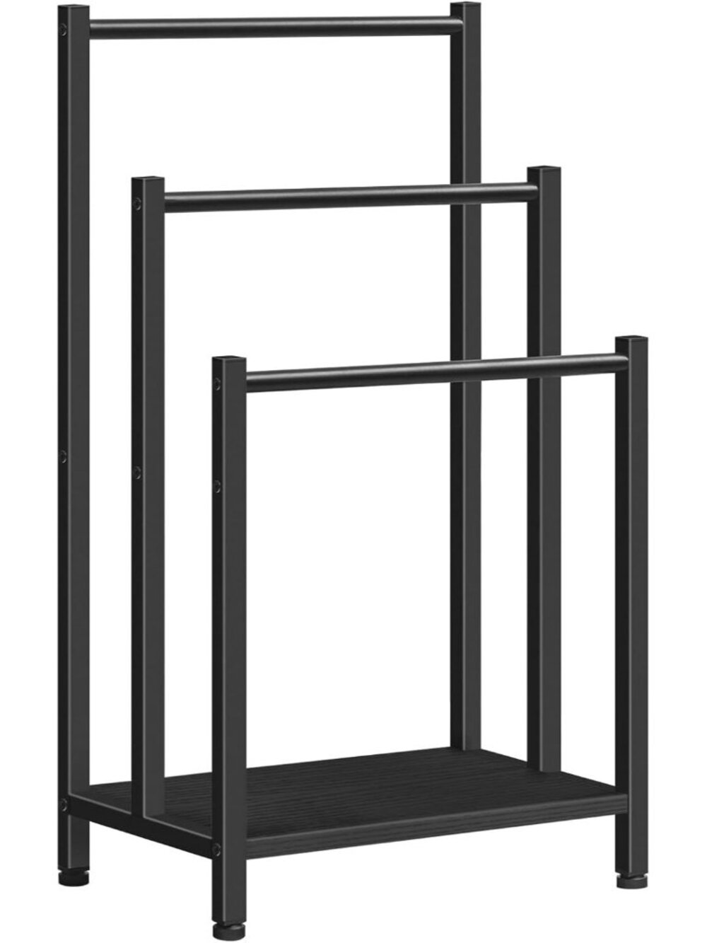 Free Standing Towel Rack, 3 Tier Blanket Rack, Blanket Holder for Bathroom, 16.9